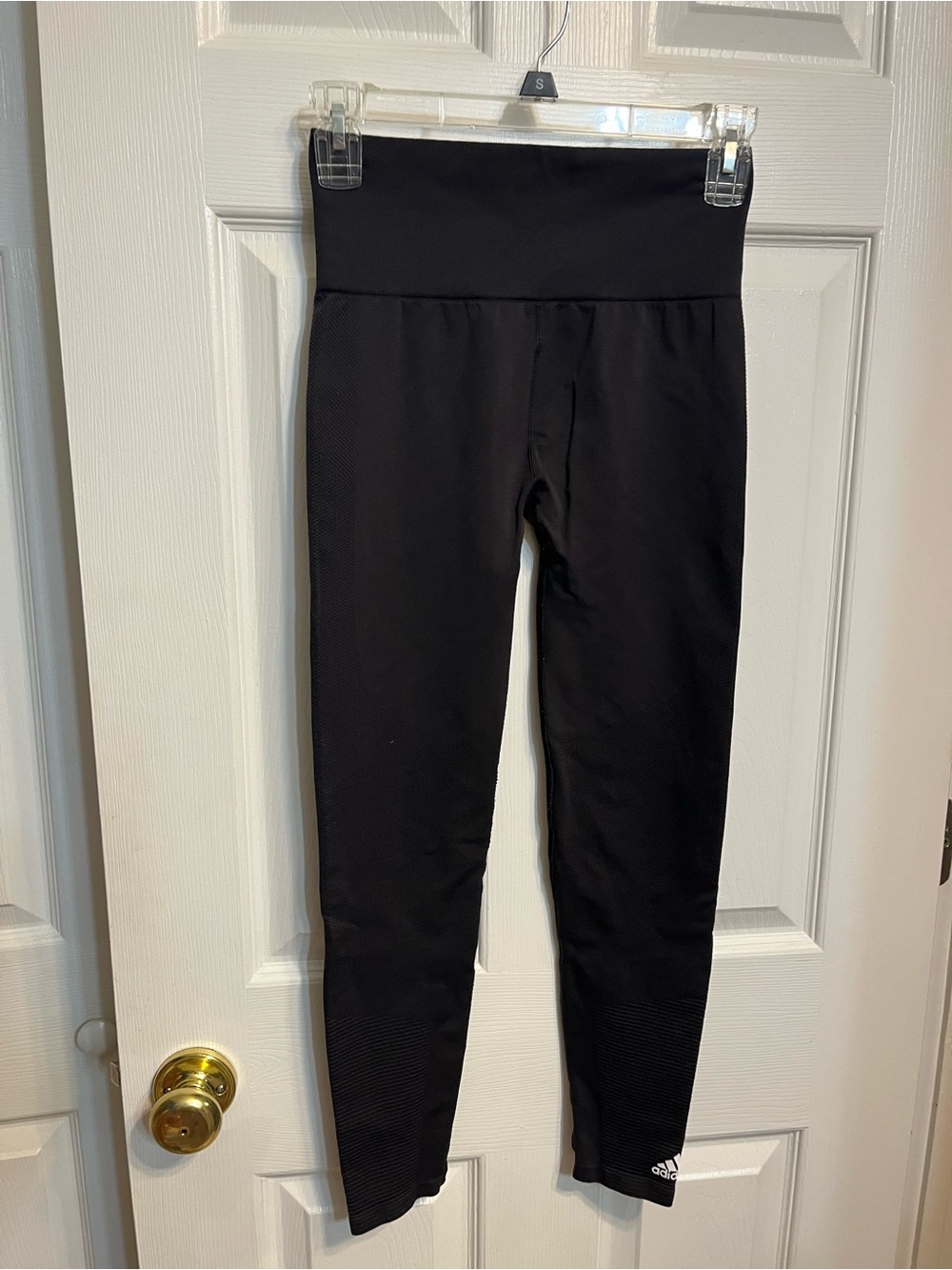 Adidas Black High-Rise Performance Leggings